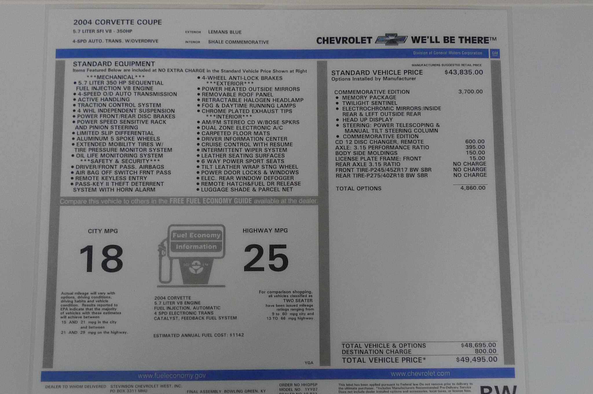 Chevrolet Corvette Image 33
