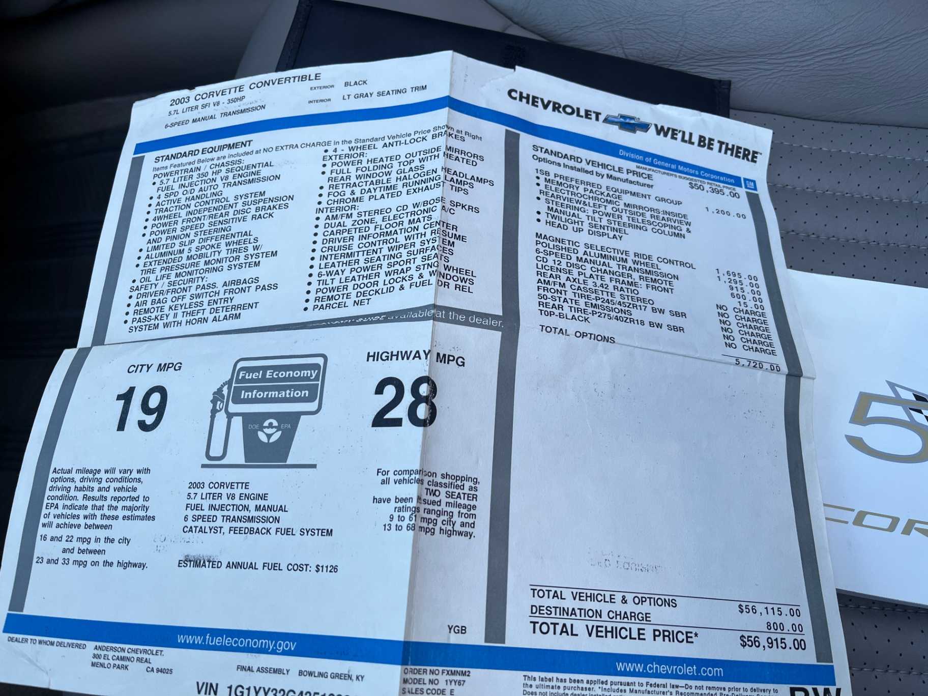 Chevrolet Corvette Image 43